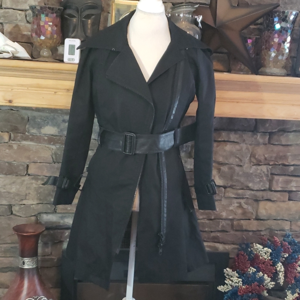 ⚡SALE⚡MACKAGE  FIT FLARE TRENCH COATSZ S